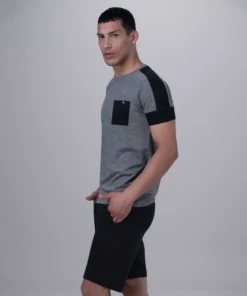 Alternative view of pijama hombre alg/melange