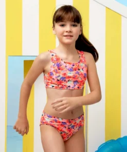 bikini tipo halter cruzado en espalda
