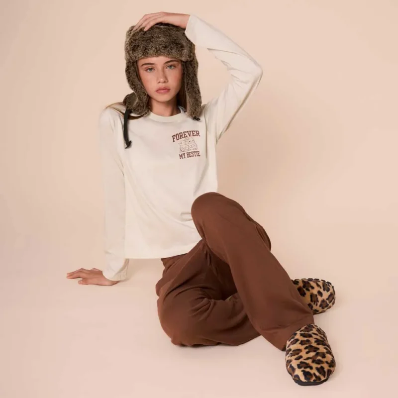 PIJAMA M/L ESTAMPA EN ESPALDA