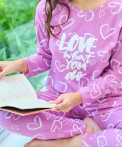PIJAMA M/L PANT.ESTAMPADO