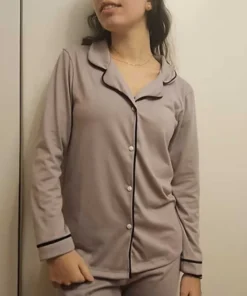pijama m/l  abotonado