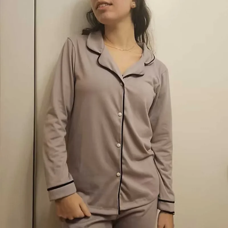 pijama m/l  abotonado