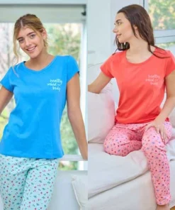 PIJAMA M/C PANT LARGO ESTAMP