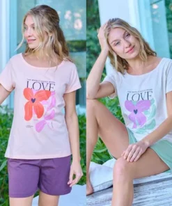 PIJAMA M/C ESTAMPADO