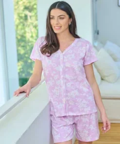 PIJAMA ESTAMPADO M/C ABOTONADO