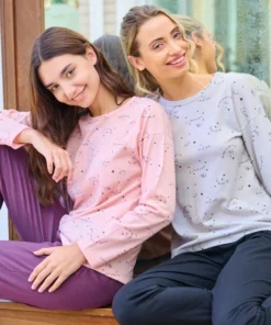 pijama m/l estampado