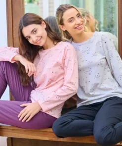 pijama m/l estampado