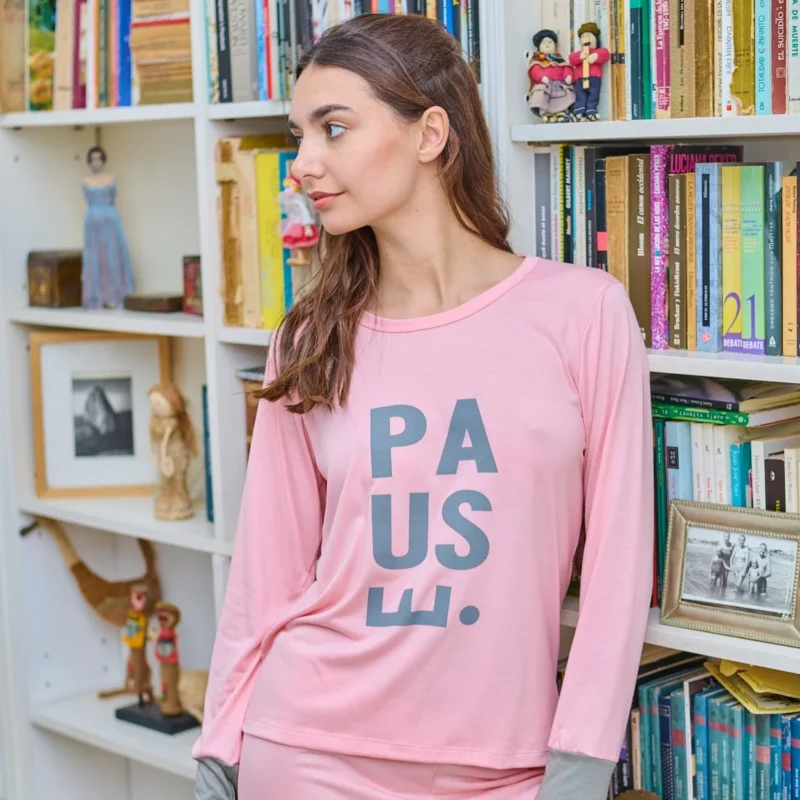 PIJAMA M/L C/ESTAMPADO