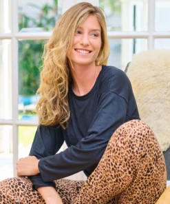 PIJAMA M/L PANTALON ESTAMPADO