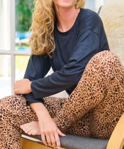 PIJAMA M/L PANTALON ESTAMPADO