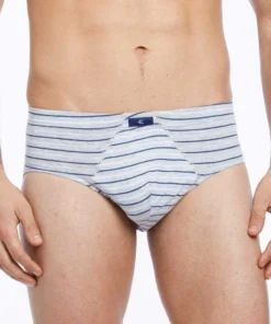 slip rayado jersey algodon
