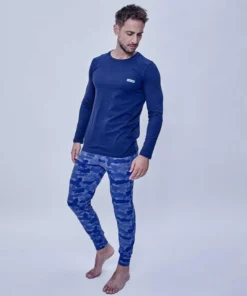 PIJAMA M/L PANTALON CAMUFLADO