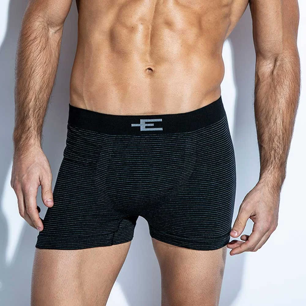 boxer rayado sin costura
