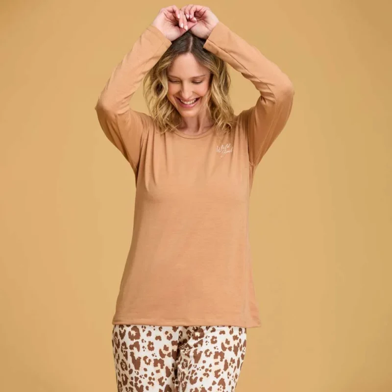PIJAMA M/L CASACA LISA