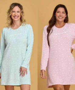 CAMISOLA M/L MODAL ESTAMPADO