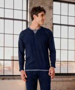 pijama m/l jersey hombre