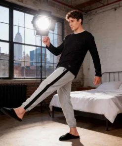 Alternative view of pijama m/l jersey hombre botone