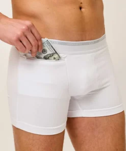 boxer liso con cierre