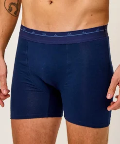 Alternative view of boxer algodon y lycra liso