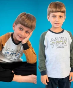 PIJAMA M/L VARON FOOTBALL