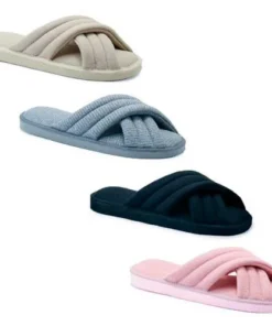pantufla morley tiras cruzadas