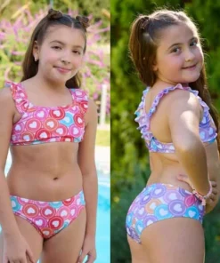 malla 2 piezas estampada