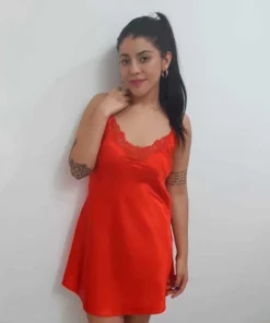 camisolin raso c/aplique