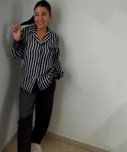 pijama m/l raso abotonado