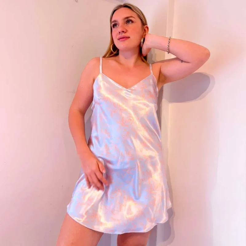 camisolin raso estampado