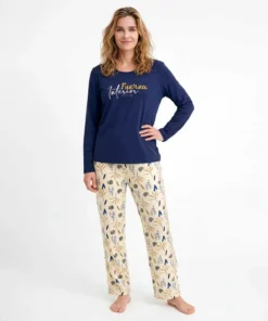 PIJAMA M/L FUERZA INTERIOR