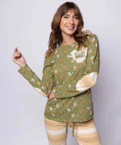 Alternative view of PIJAMA M/L SO CUDDLES