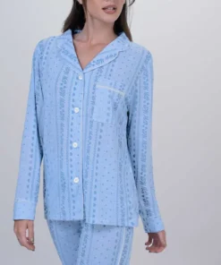 PIJAMA CAMISERO M/L SO TRUE LOVE