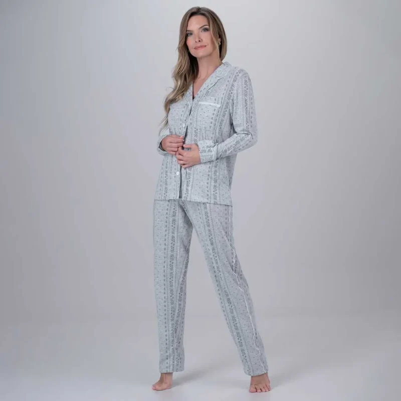 Alternative view of PIJAMA CAMISERO M/L SO TRUE LOVE