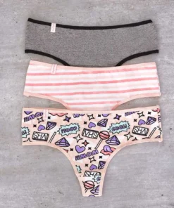 pack culote x3 estampado