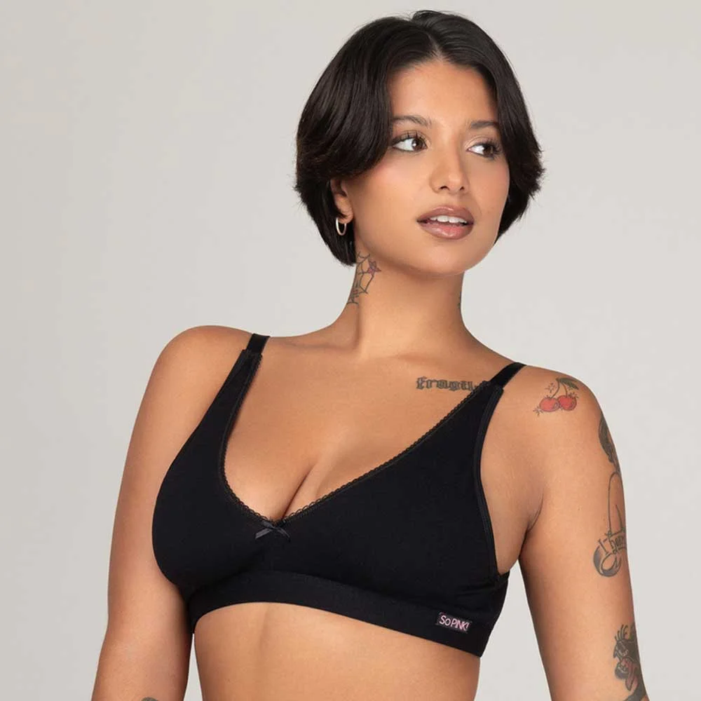 Corp. top triang alg y lycra - Imagen 2