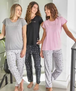 pijama m/c 5-6-7-8 pant.largo