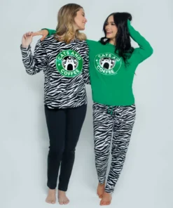 PIJAMA M/L JUVENIL CATS AND COFFEE