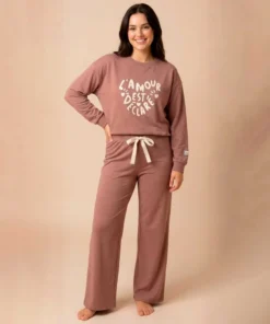 Alternative view of PIJAMA M/L TEEN "L AMOUR"