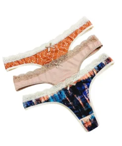 Alternative view of PACK X3 Colaless Estampada