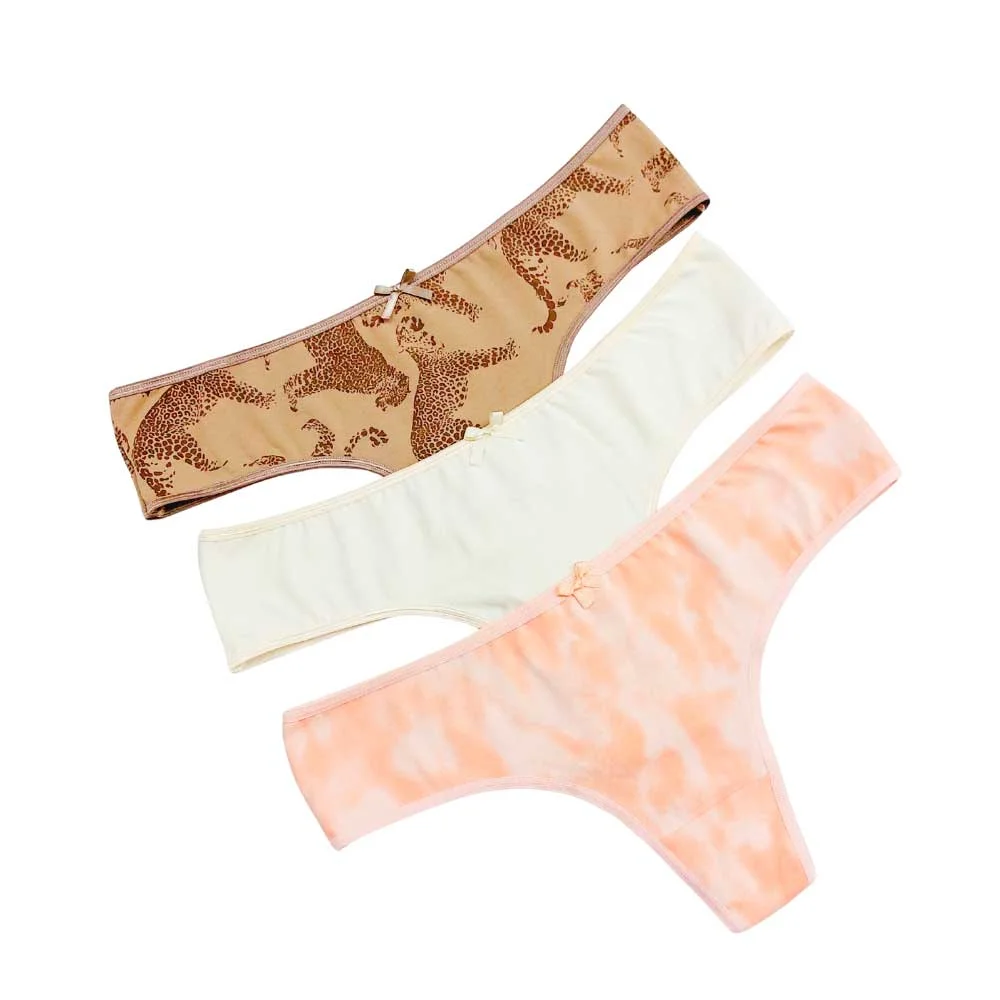 PACK X3 Culotte less alg/lyc c/puntilla