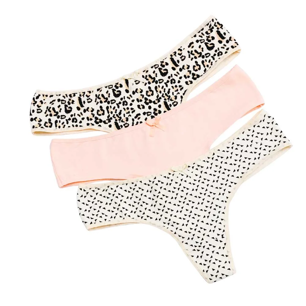 PACK X3 Culotte less alg/lyc c/puntilla - Imagen 2