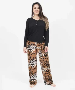 pjama m/l  twill animal