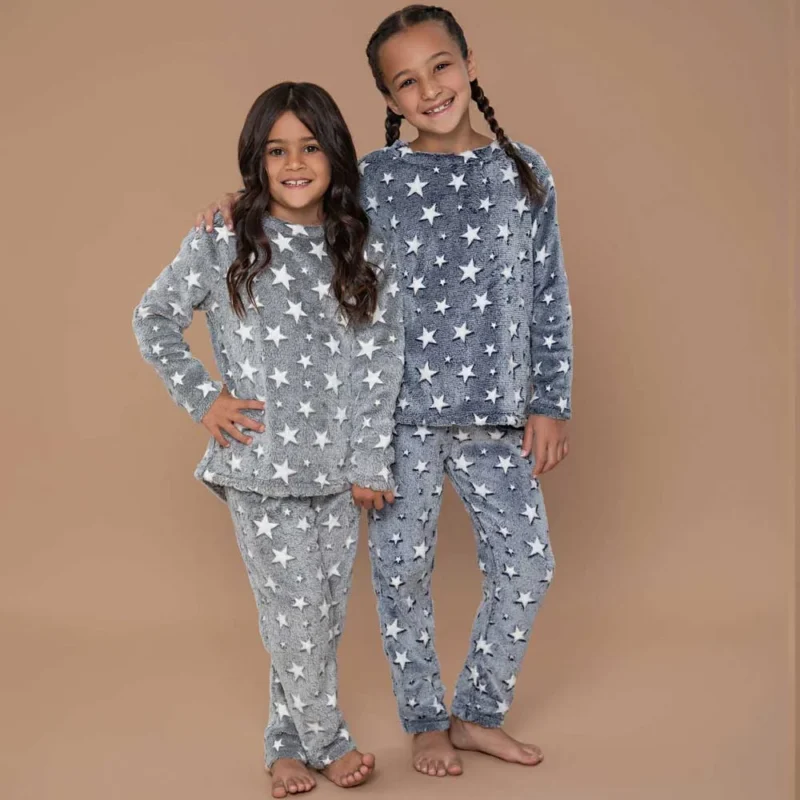 CONJUNTO NI¥A FLEECE EST.ESTRELLAS