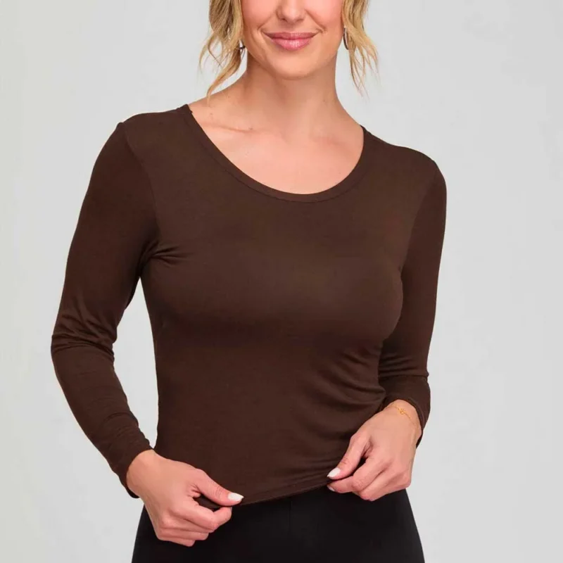 camiseta m/l con corpiño