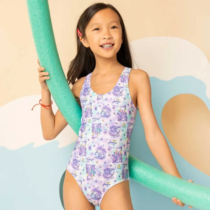 malla niña entera breteles anchos