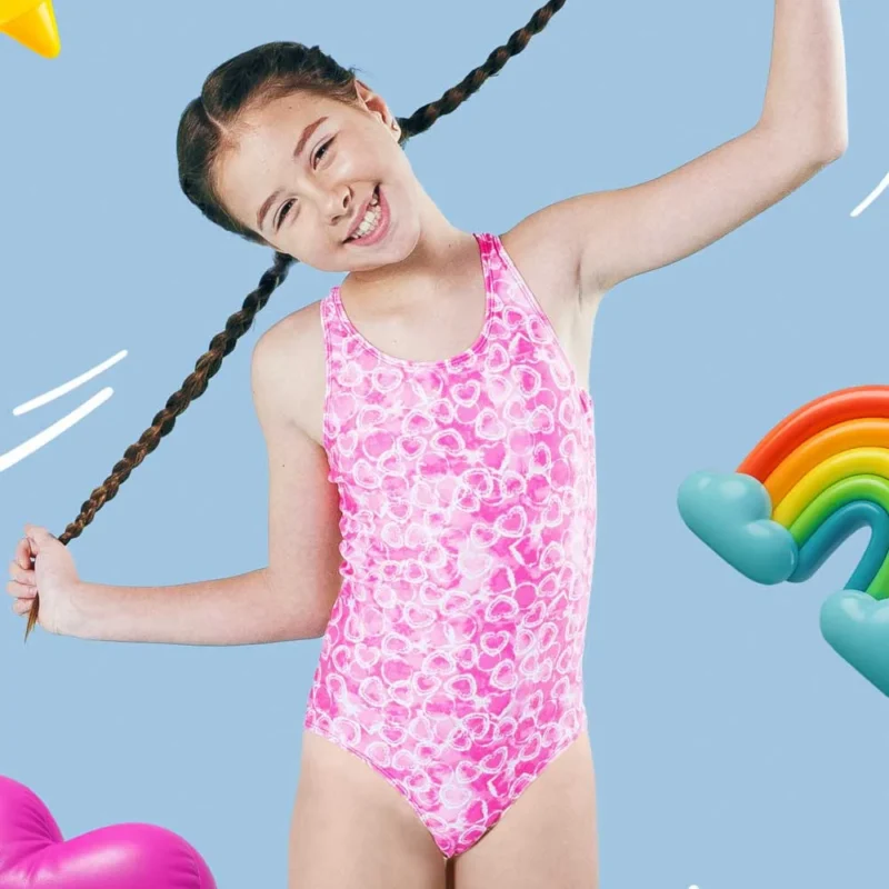 malla niña entera bretel liso