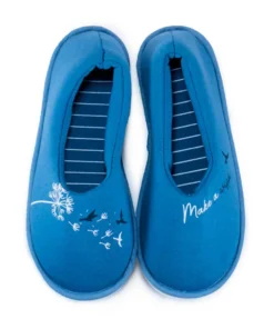 pantufla mujer base PVC