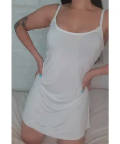 camisolin enagua seda fria