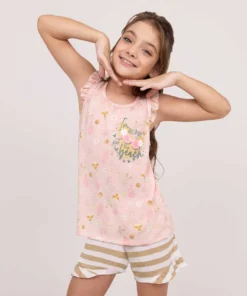 Alternative view of pijama s/m niña so sunny