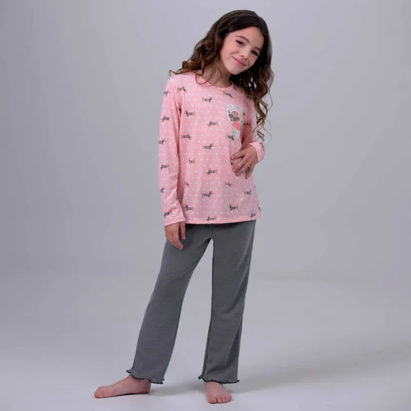 Alternative view of PIJAMA M/L NI¥A SO FASHION DOGGY